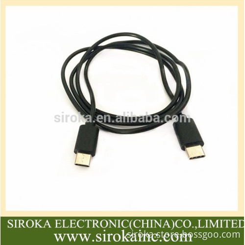 2015 Newest Reversible USB 3.1 Type C Male cable fast sync data charging cable